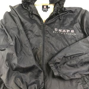 Vintage CHAPS Ralph Lauren Navy Rain Jacket M